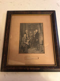 Antique lithograph-“The First Cabinet”-George Washington.